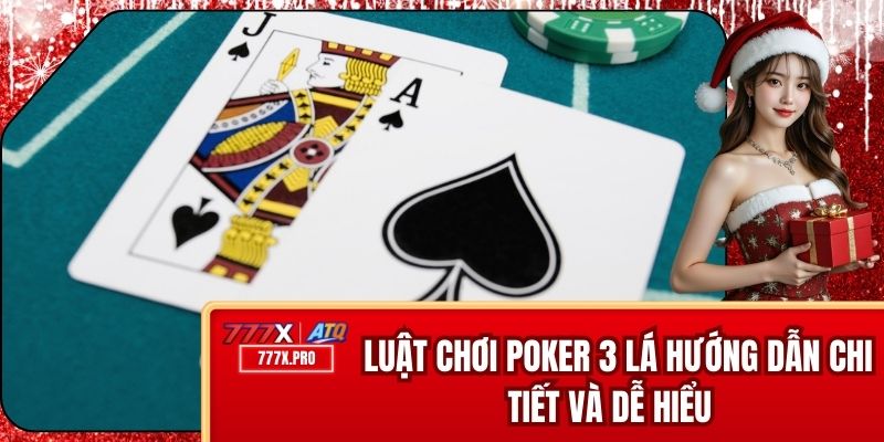 Luật Chơi Poker 3 Lá – Hướng Dẫn Chi Tiết Và Dễ Hiểu